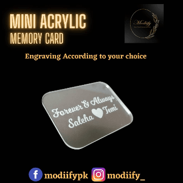 MINI ACRYLIC MEMORY CARD