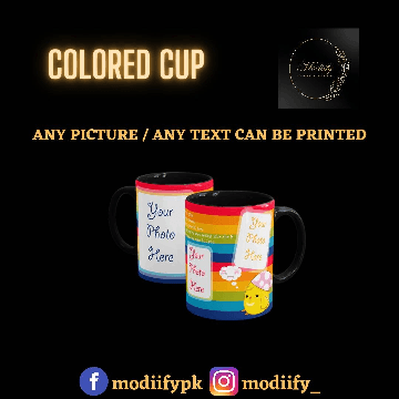 PERSONALIZED BLACK MUG